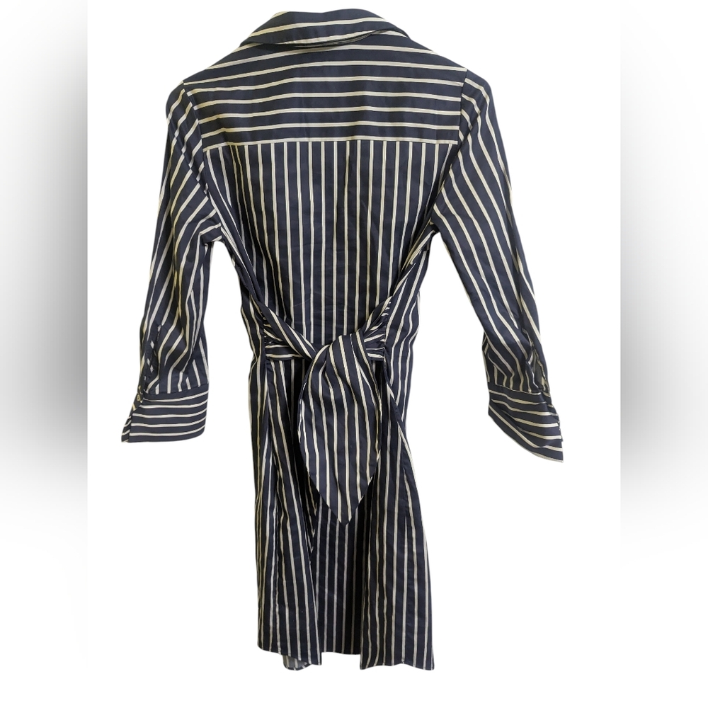 Le Château Navy and White Striped Dress XS - Picture 3 of 7